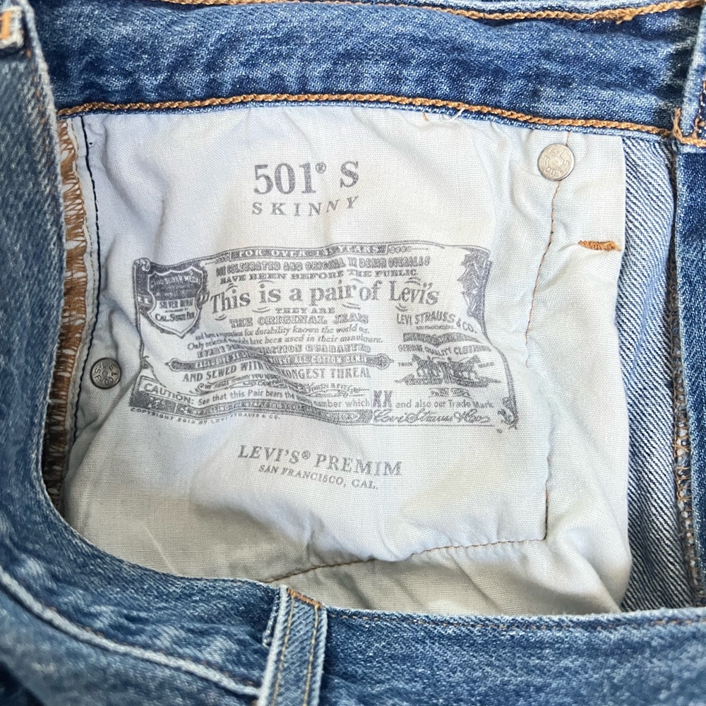 Women’s Levi's Premium Denim Jeans in Blue size 30 - Picture 6 of 10